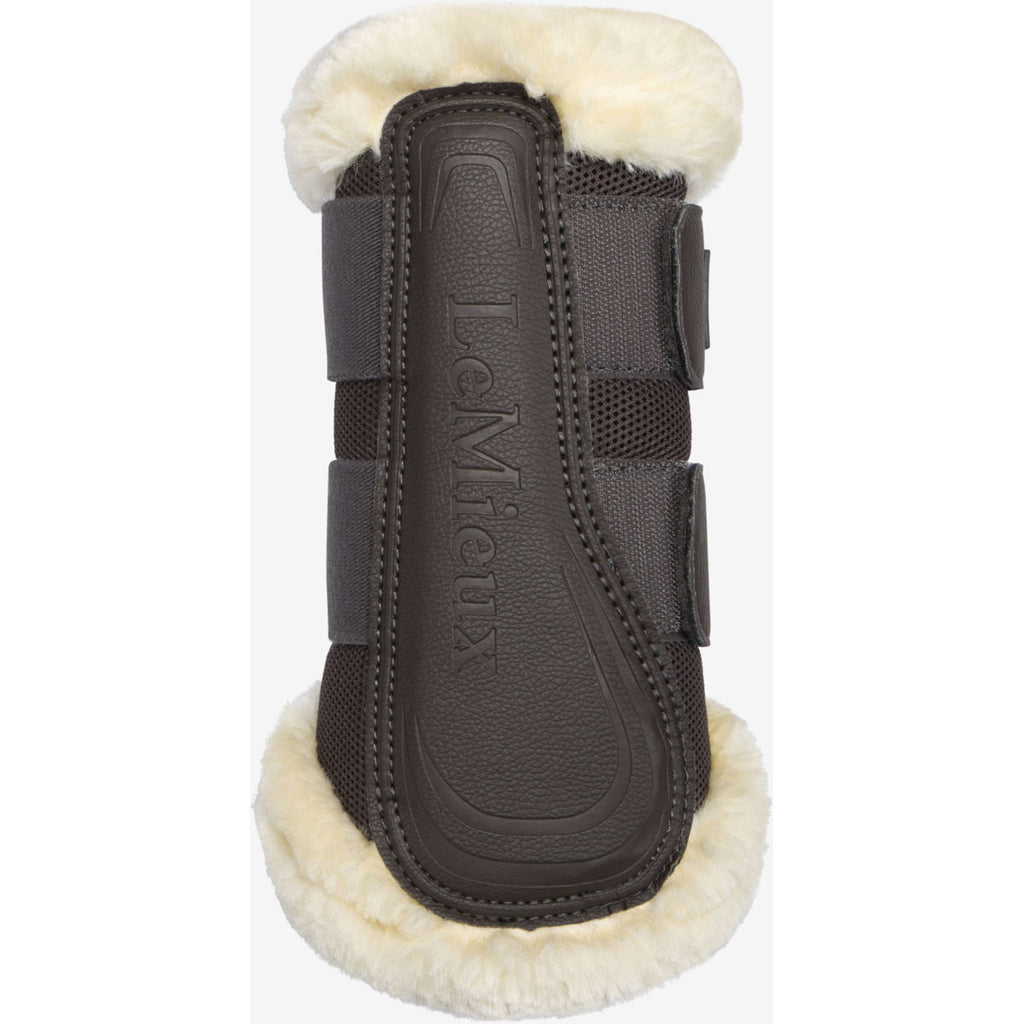 LeMieux Gamaschen Heritage Fleece Edged Cocoa