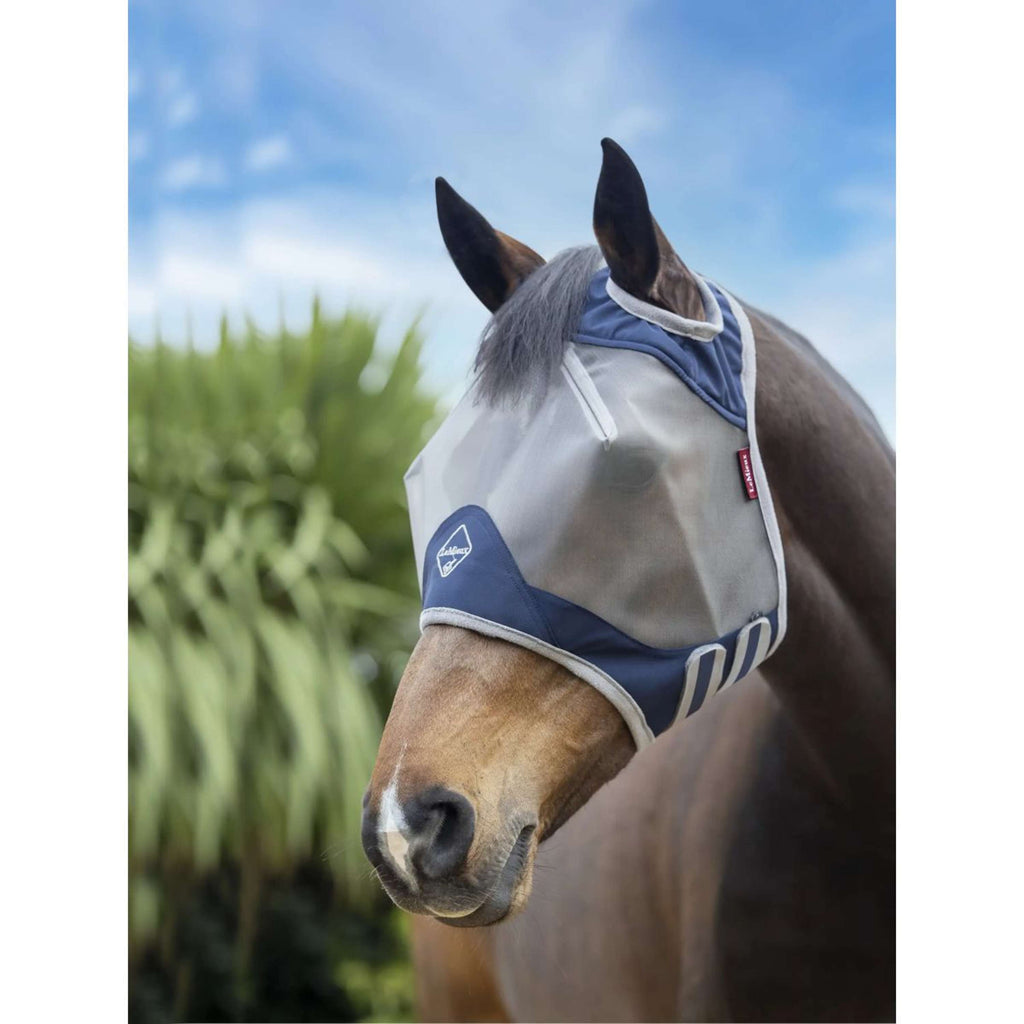 LeMieux Fliegenmaske Amour Shield Pro Ohne Ohren Navy