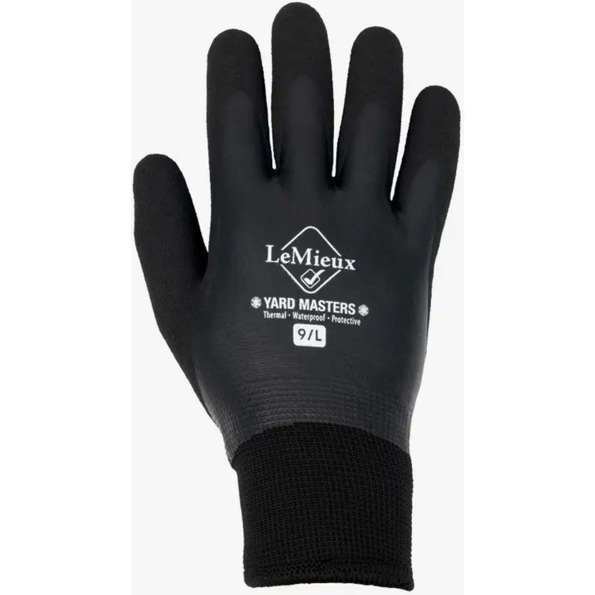 LeMieux Reithandschuhe Thermal Work Schwarz