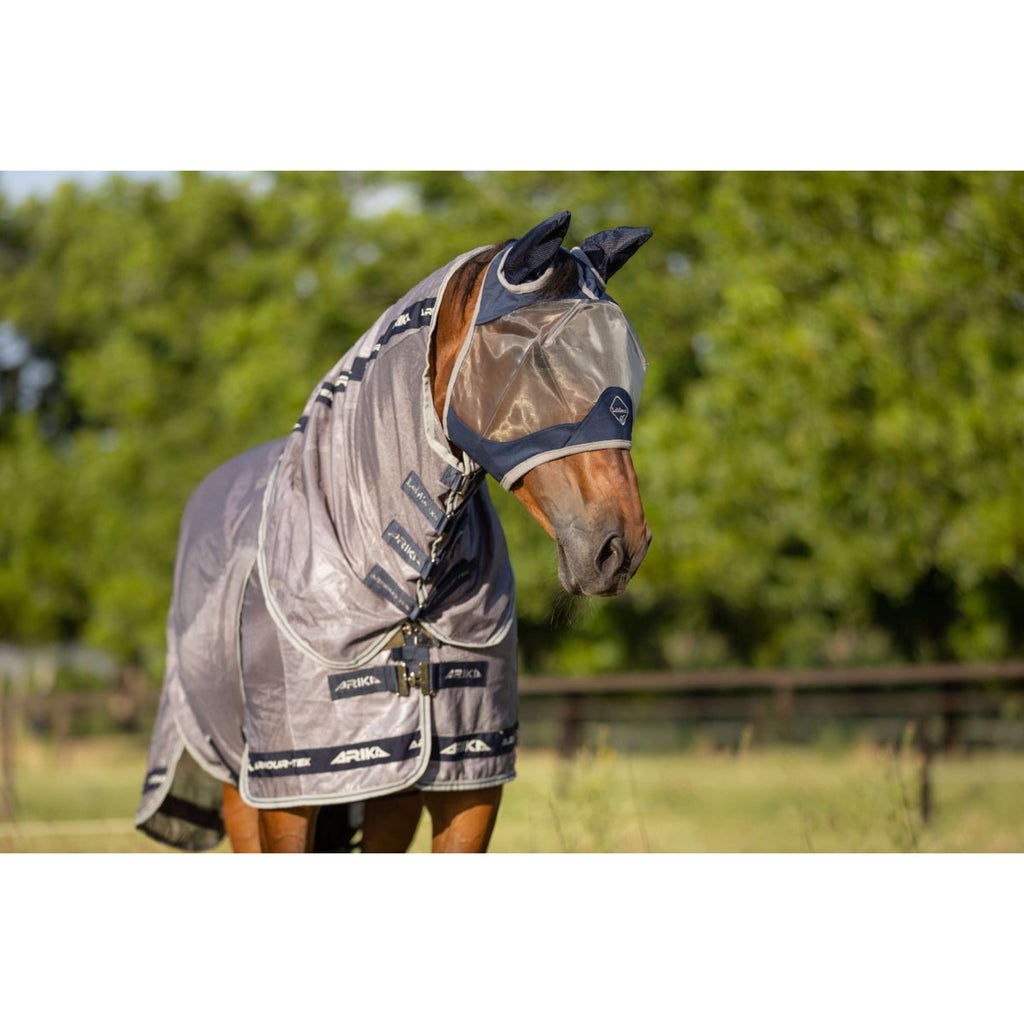 LeMieux Fliegenmaske Amour Shield Pro mit Ohren Navy