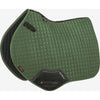 LeMieux Schabracke Suede Square Close Contact Hunter Green