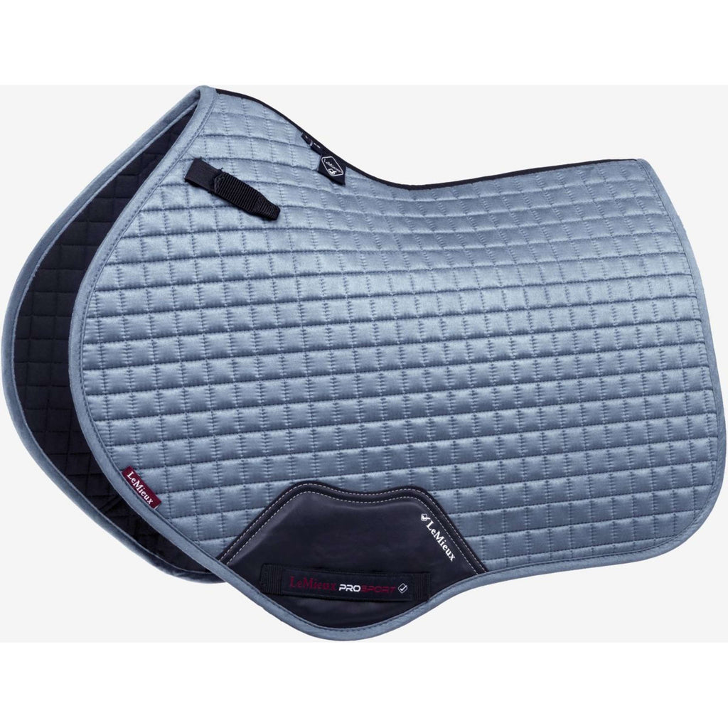 LeMieux Schabracke Suede Square Close Contact Ice Blue