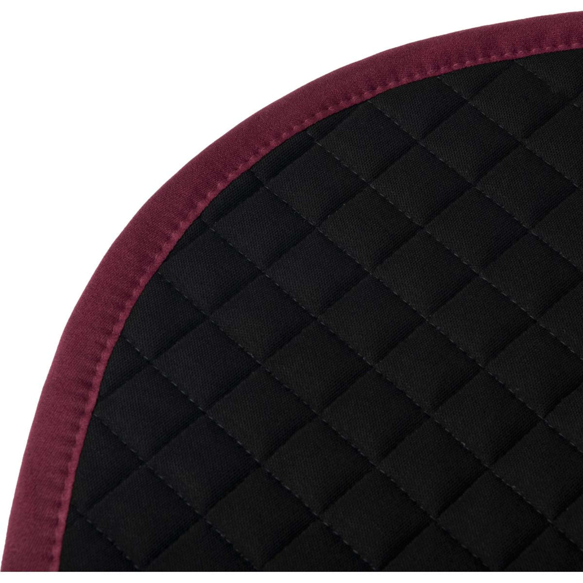 LeMieux Schabracke Cotton Square Close Contact Burgunderrot