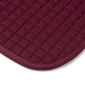 LeMieux Schabracke Cotton Square Close Contact Burgunderrot