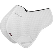 LeMieux Schabracke Cotton Half Square Close Contact Weiß