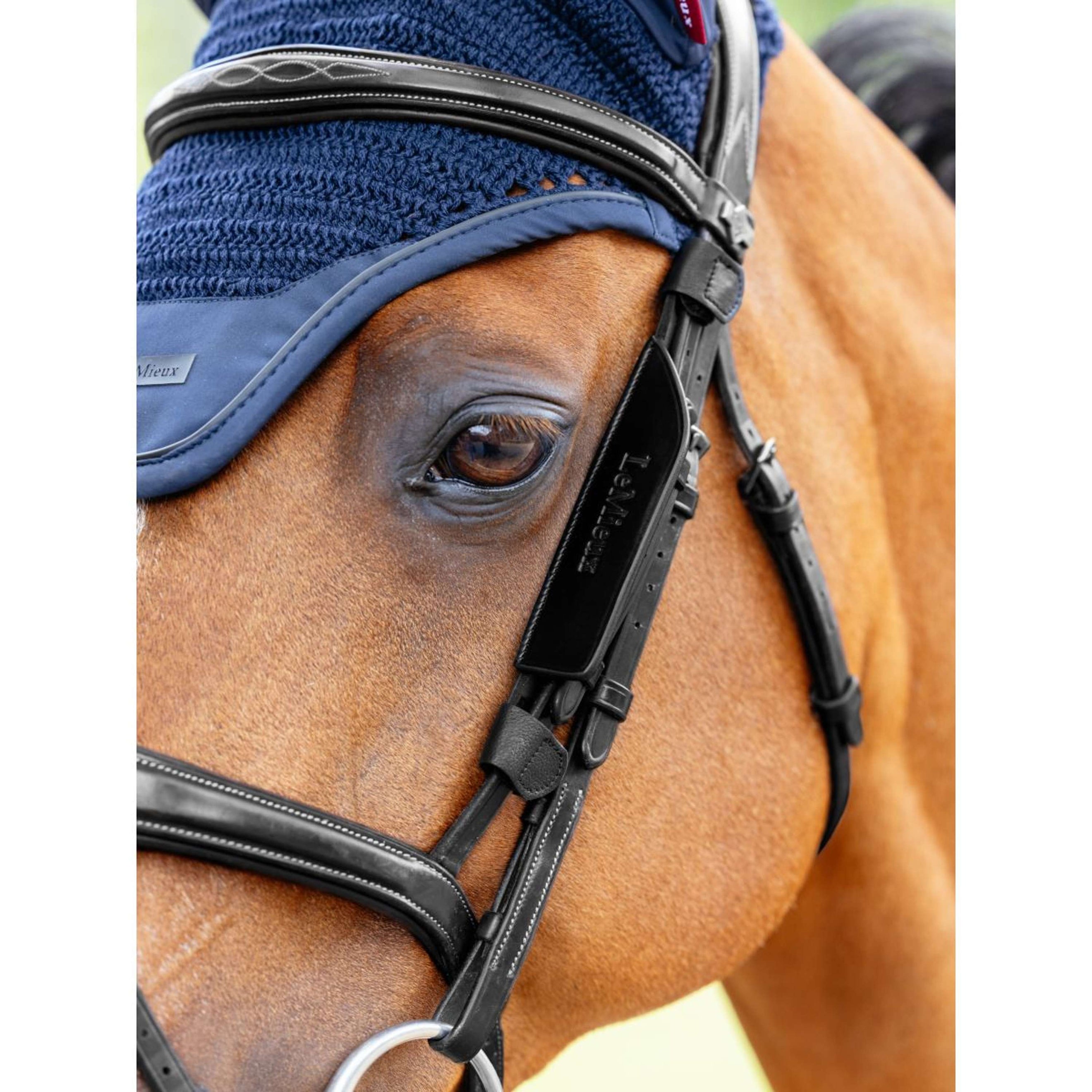 LeMieux Blinker Leather Schwarz