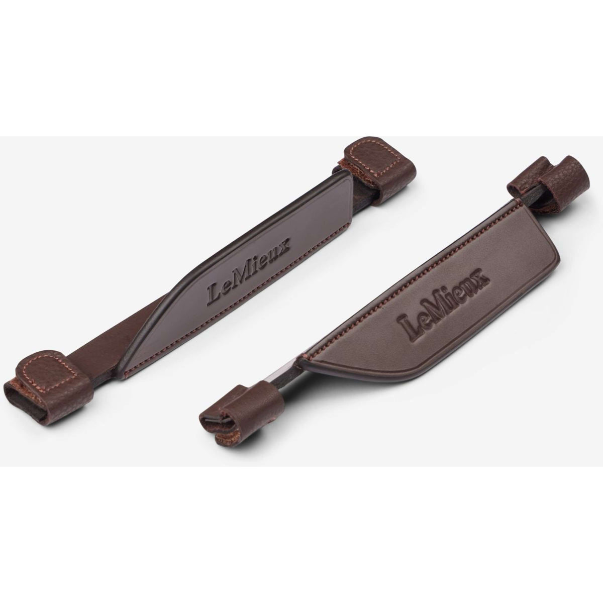 LeMieux Blinker Leather Havanna