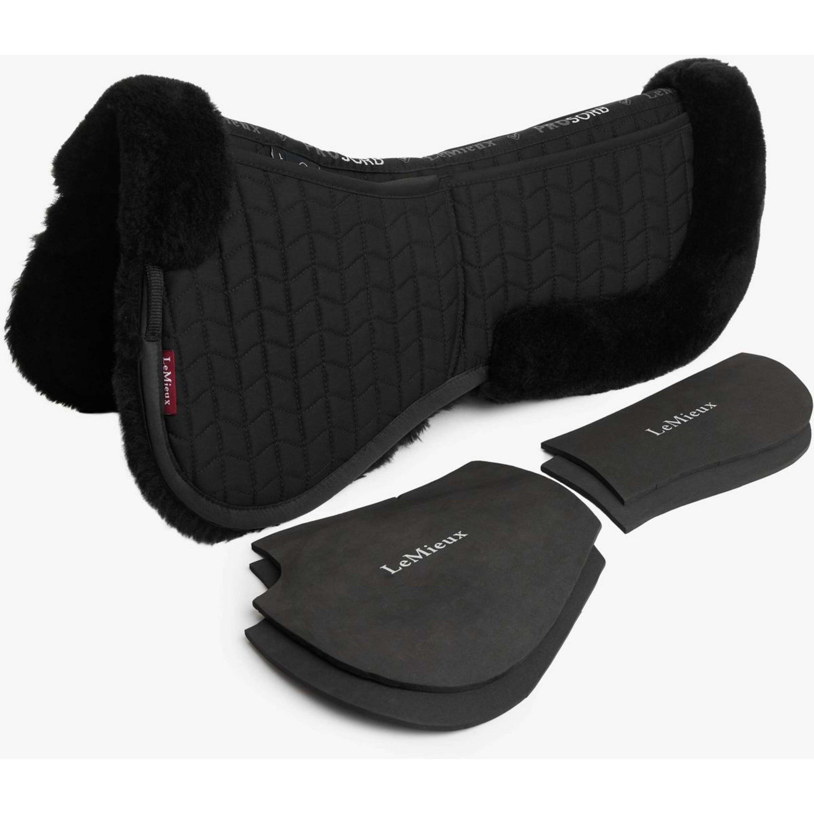 LeMieux Sattelunterleger ProLambs Pro-Sorb Schwarz/Schwarz LeMieux Sattelunterleger ProLambs Pro-Sorb Schwarz/Schwarz