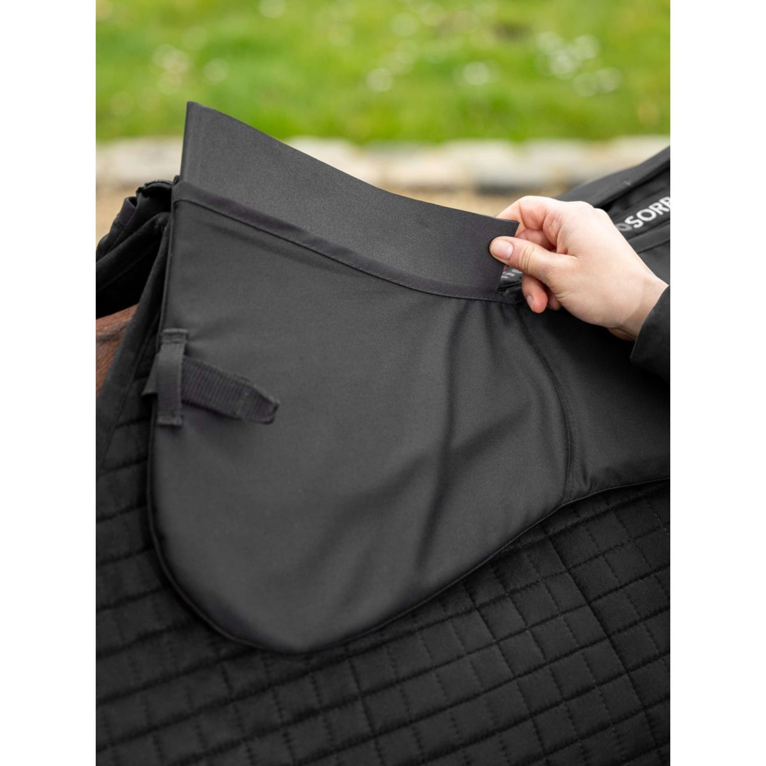 LeMieux Sattelunterleger Pro-Sorb Plain Schwarz