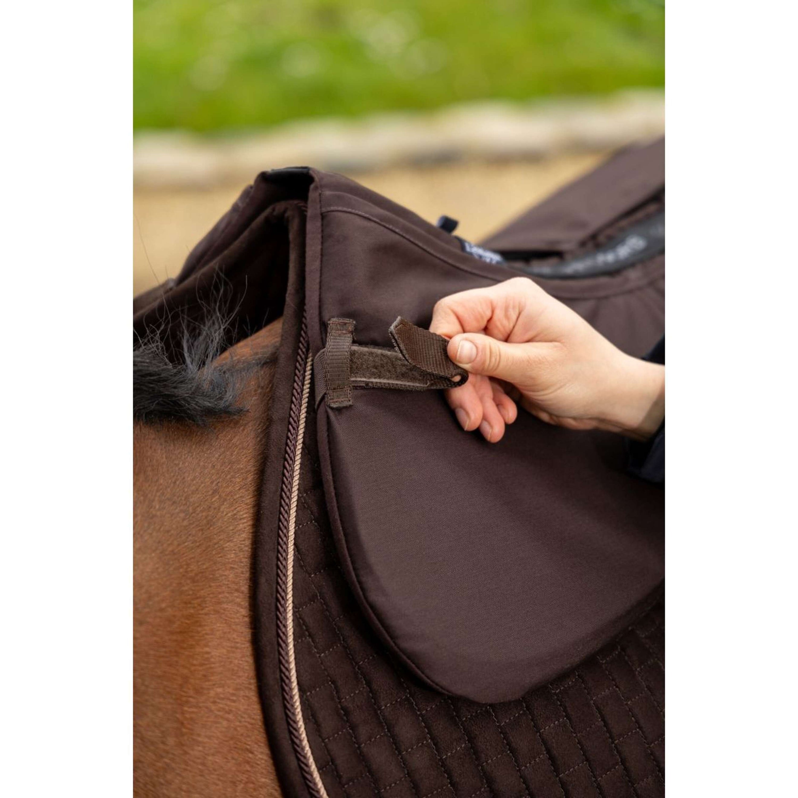 LeMieux Sattelunterleger Pro-Sorb Plain Braun