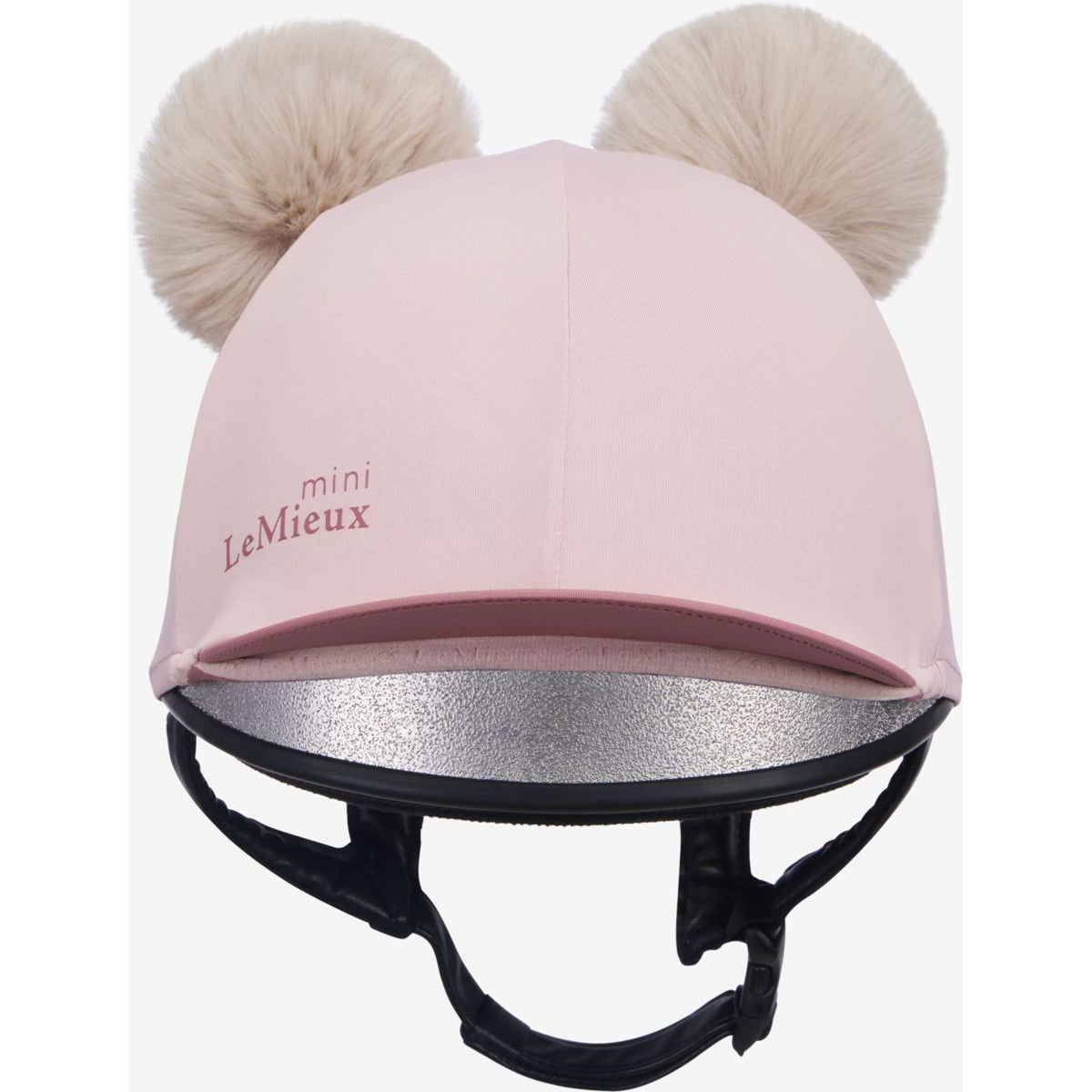 LeMieux Hat Silk Double Pom Kinder Blossom