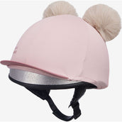 LeMieux Hat Silk Double Pom Kinder Blossom