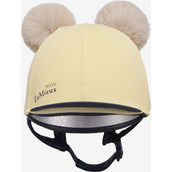 LeMieux Hat Silk Double Pom Kinder Mimosa