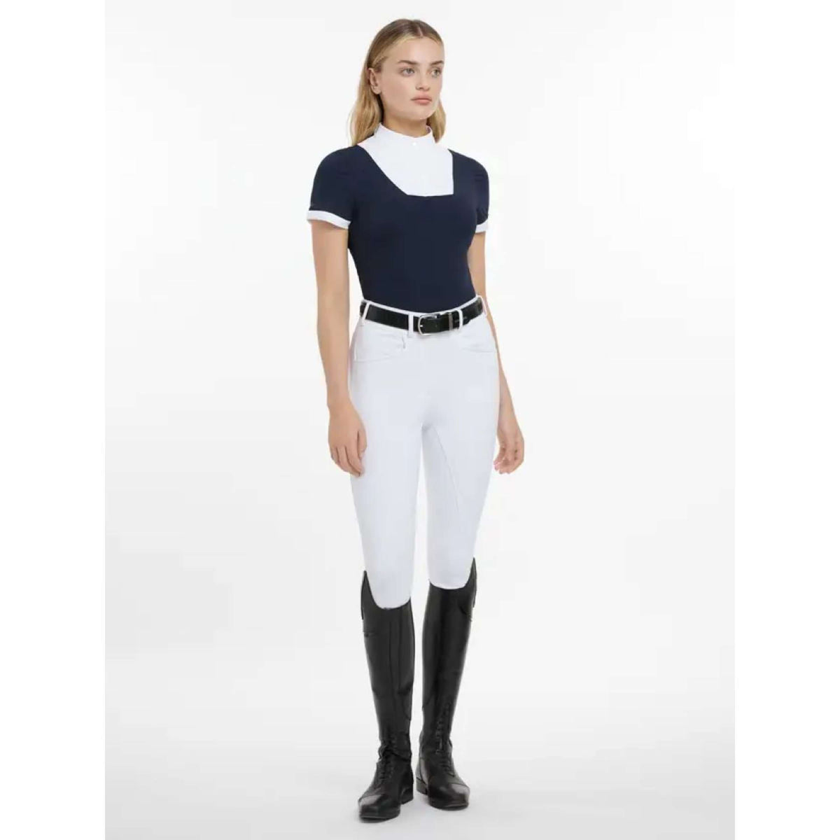 LeMieux Turniershirt Sophia Kurze Ärmel Navy