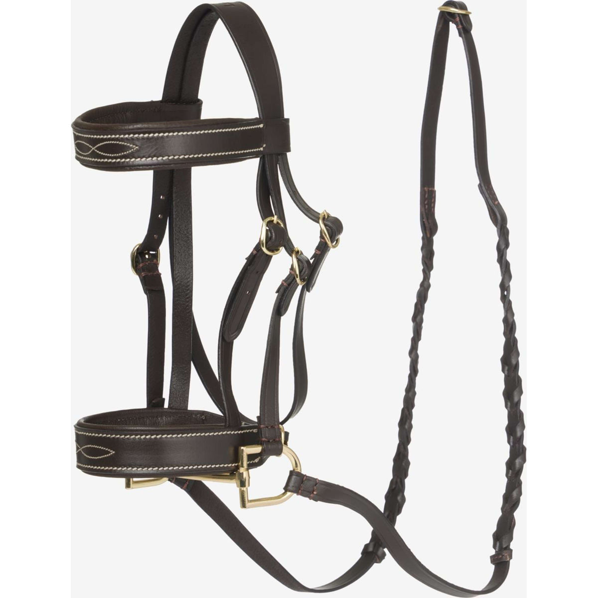 LeMieux Hobby Horse Hunter Zaum Braun