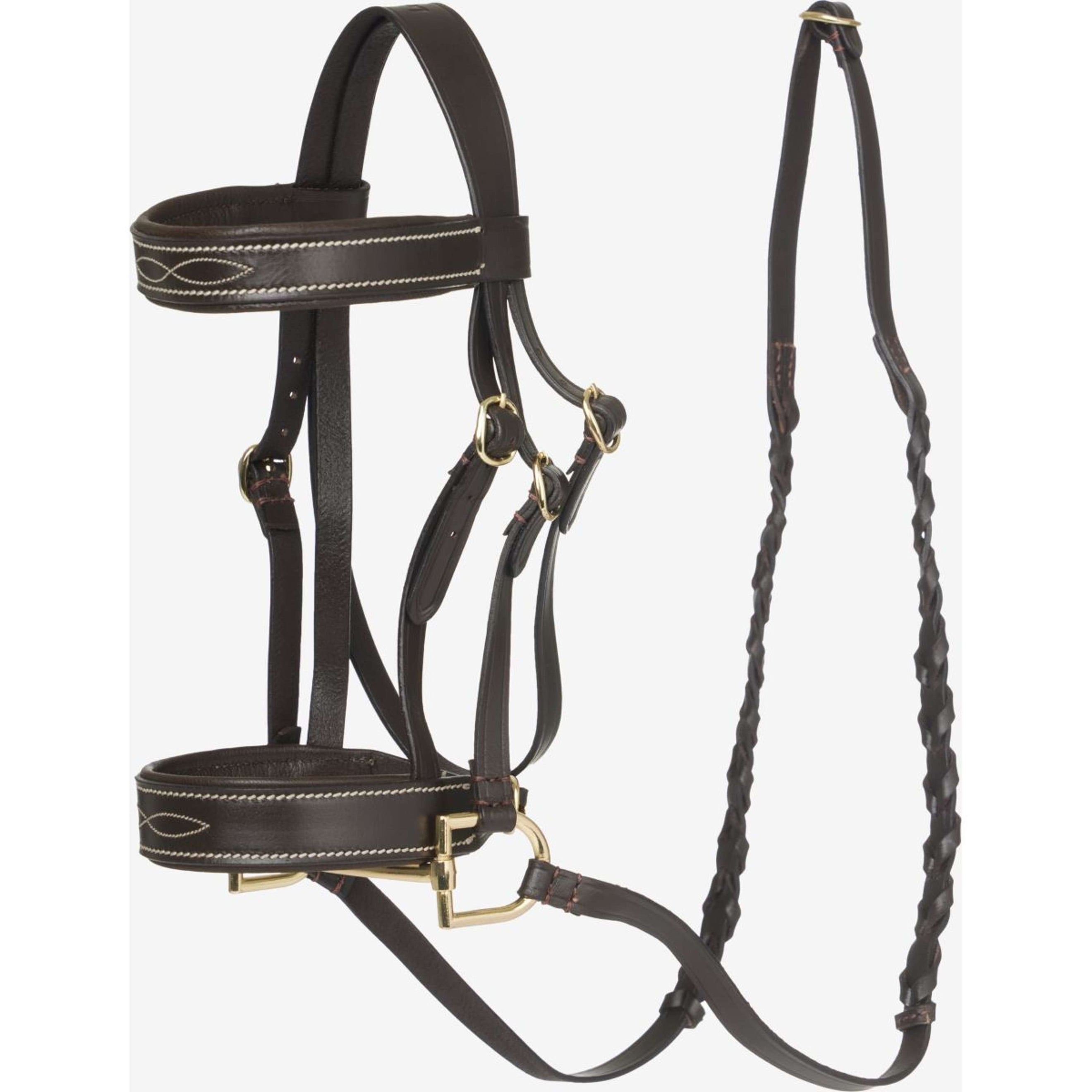 LeMieux Hobby Horse Hunter Zaum Braun