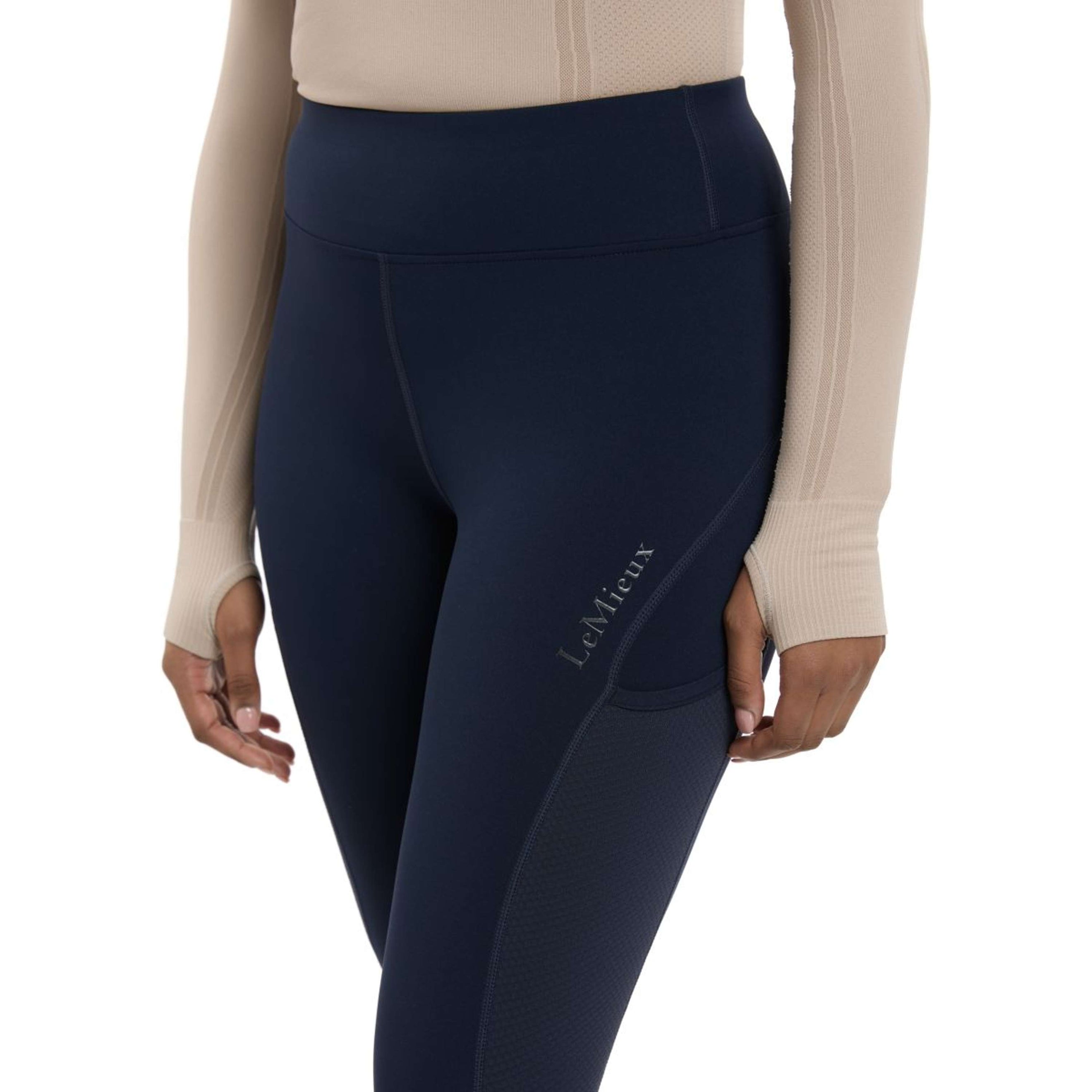 LeMieux Reitleggings Lydia Mesh Navy