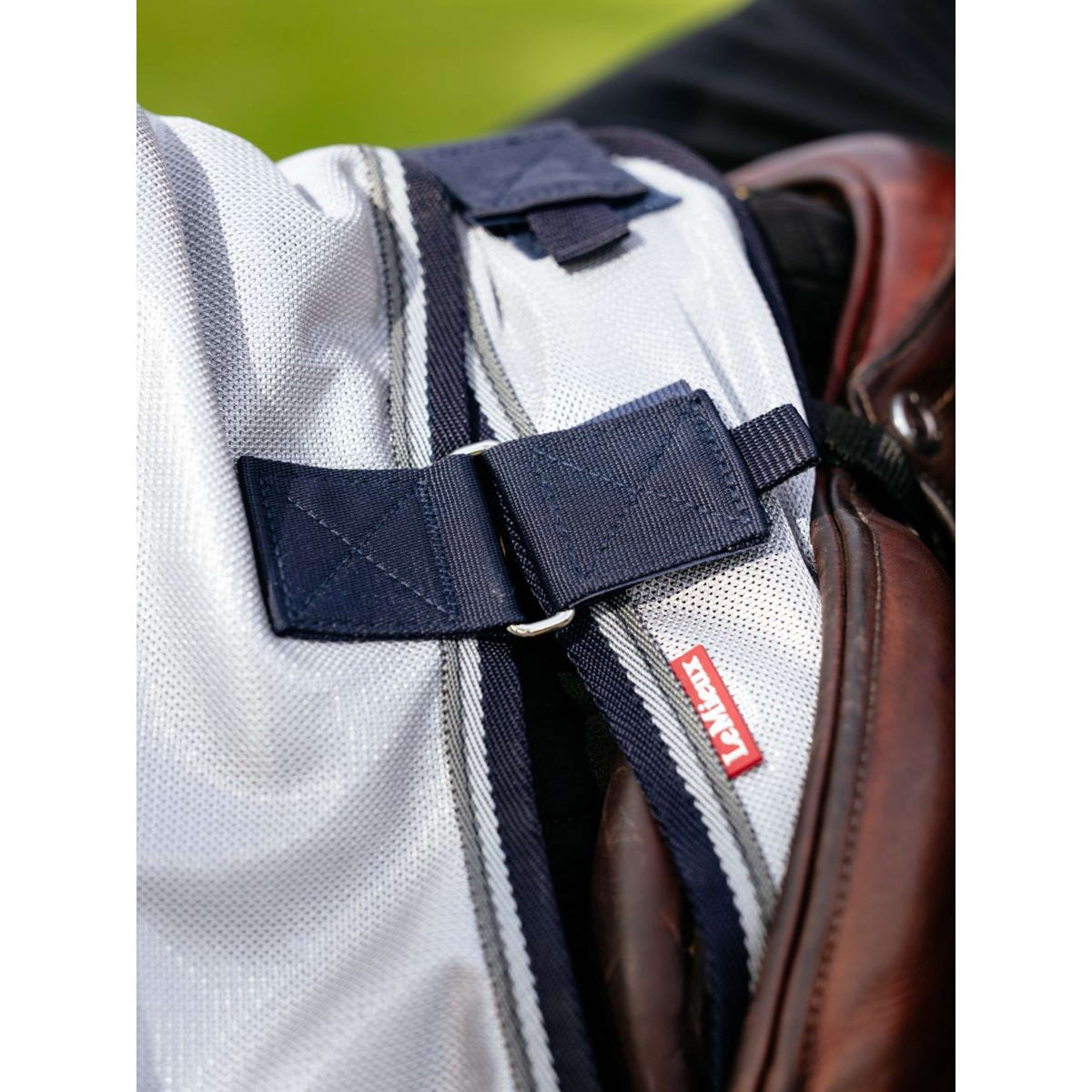 LeMieux Fliegen-Ausreitdecke Grau