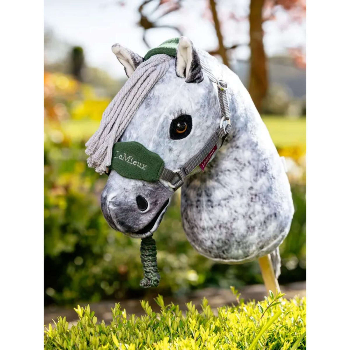 LeMieux Halfterset Hobby Horse Vogue Hunter Green