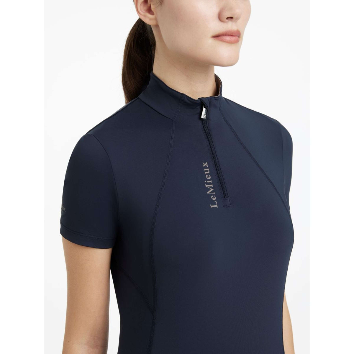LeMieux Baselayer Classique Kurze Ärmel Navy