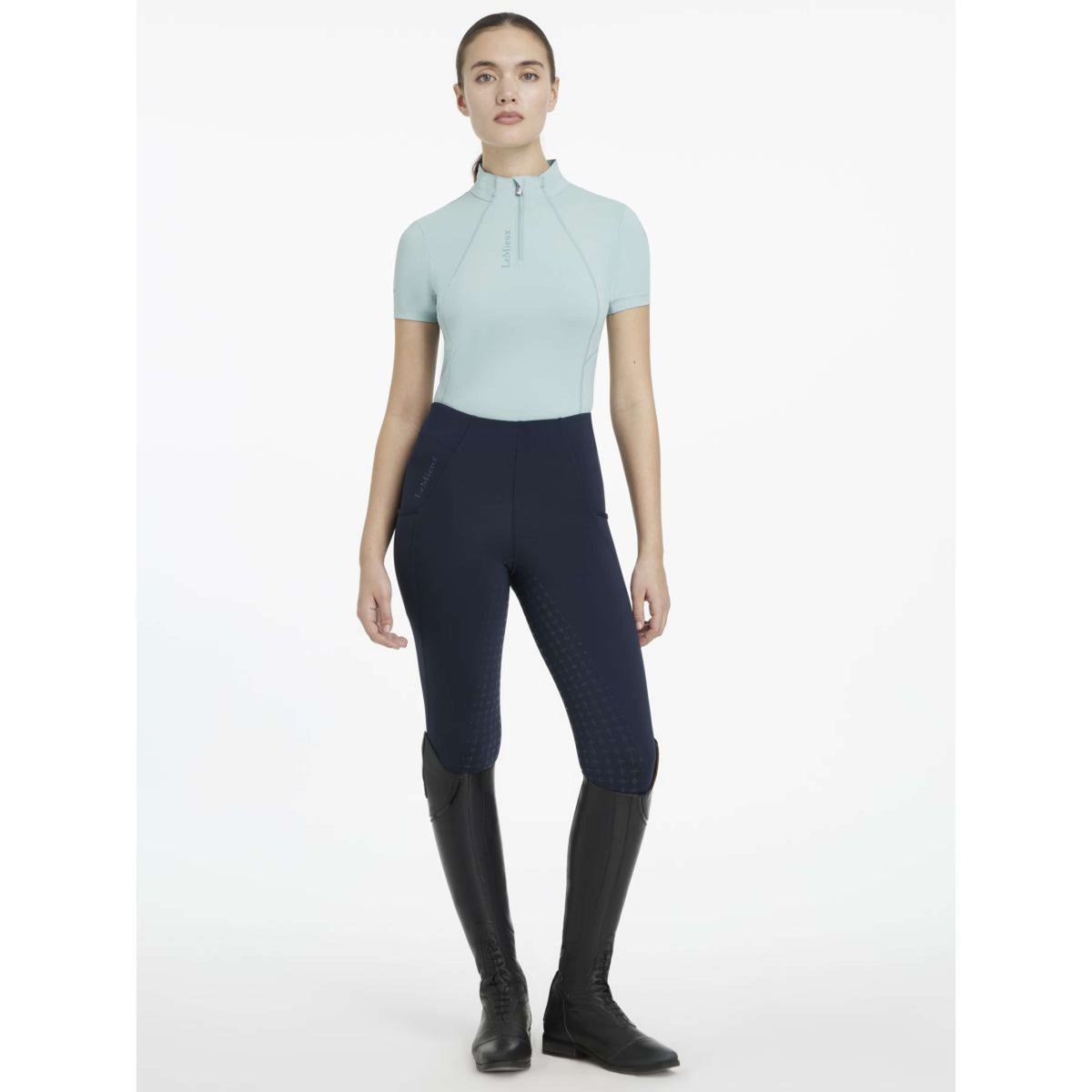LeMieux Baselayer Classique Kurze Ärmel Aqua