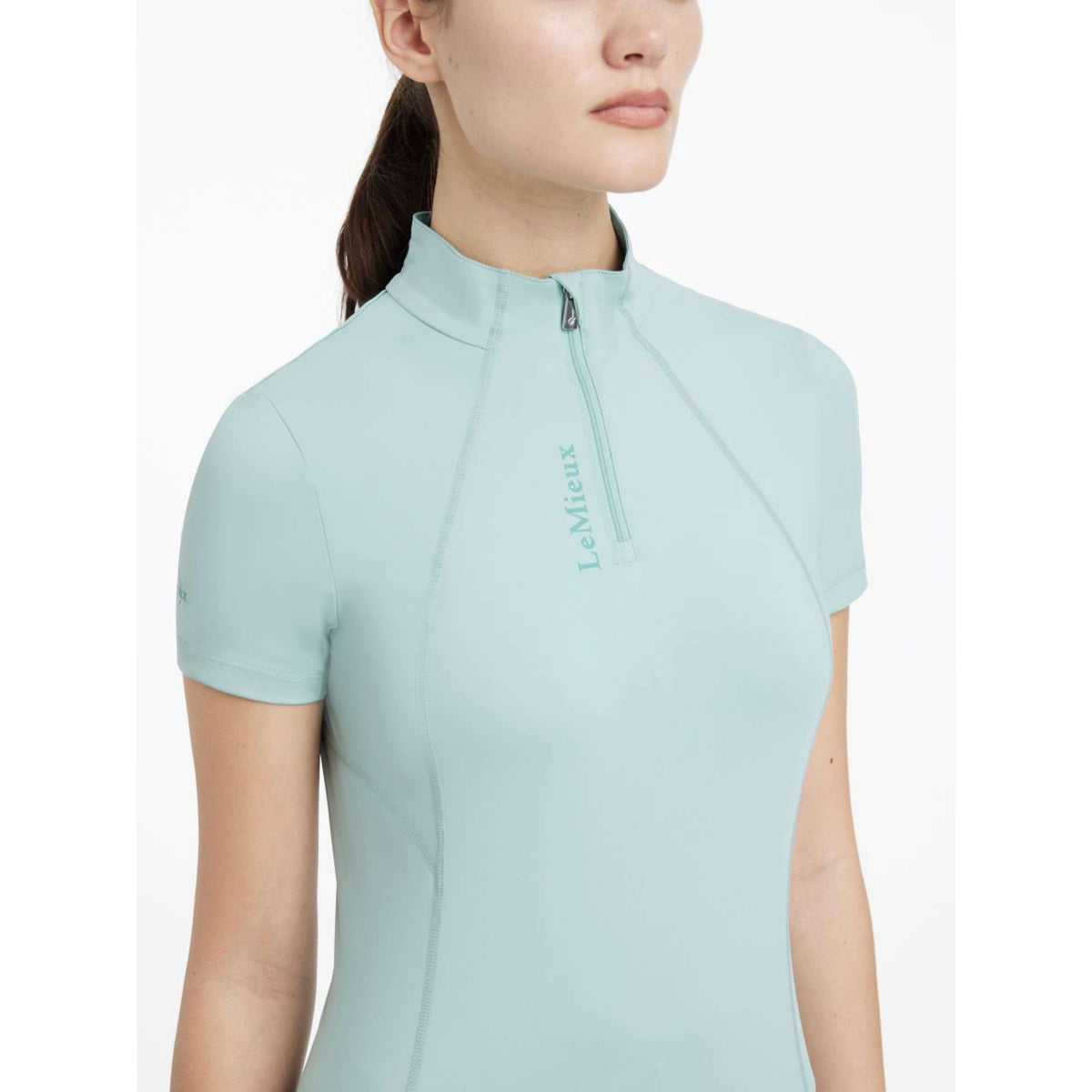 LeMieux Baselayer Classique Kurze Ärmel Aqua