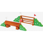 LeMieux Toy Pony XC Jump Set Grün/Braun