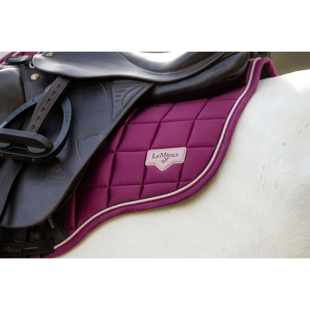 LeMieux Schabracke Loire Classic Square Vielseitigkeit Blackberry