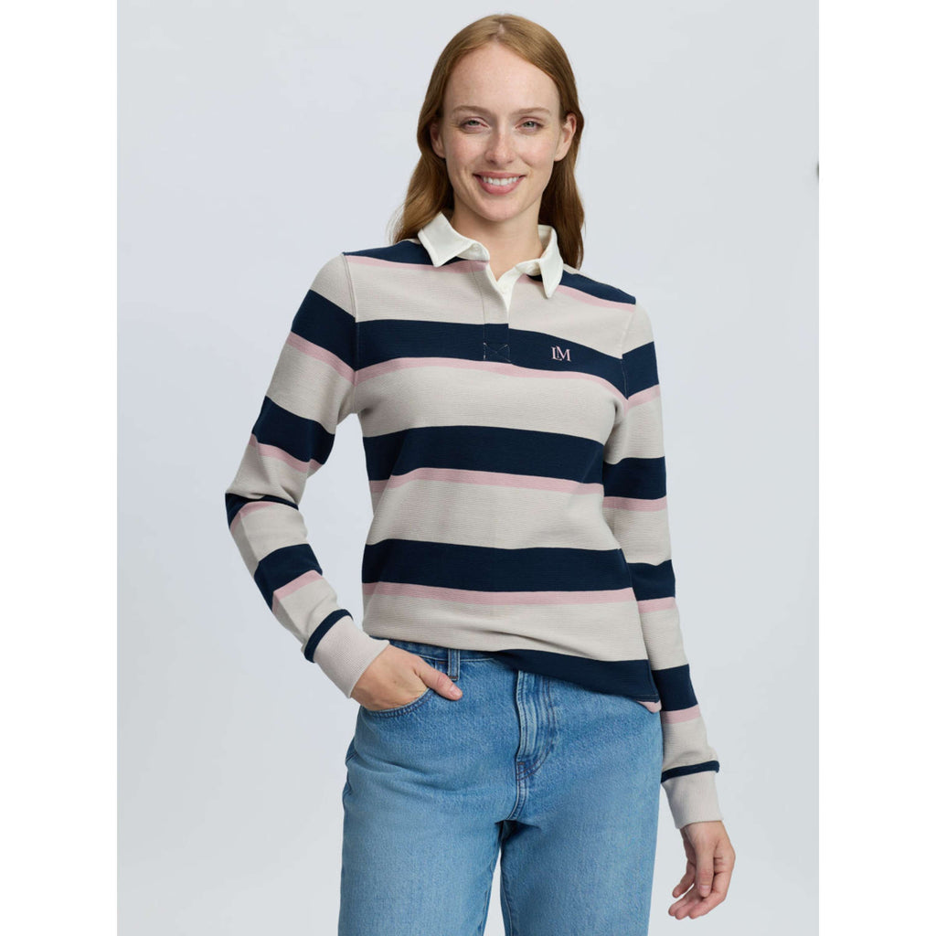 LeMieux Shirt Sloane Stripe Rugby Stein