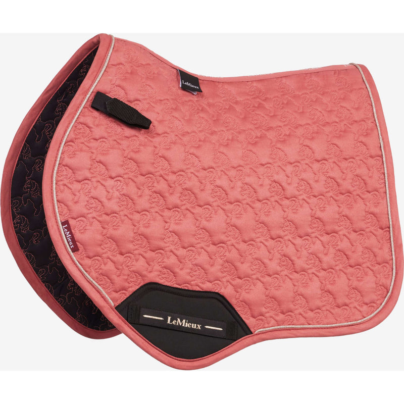 LeMieux Schabracke Suede Square Springen Spiced Earth