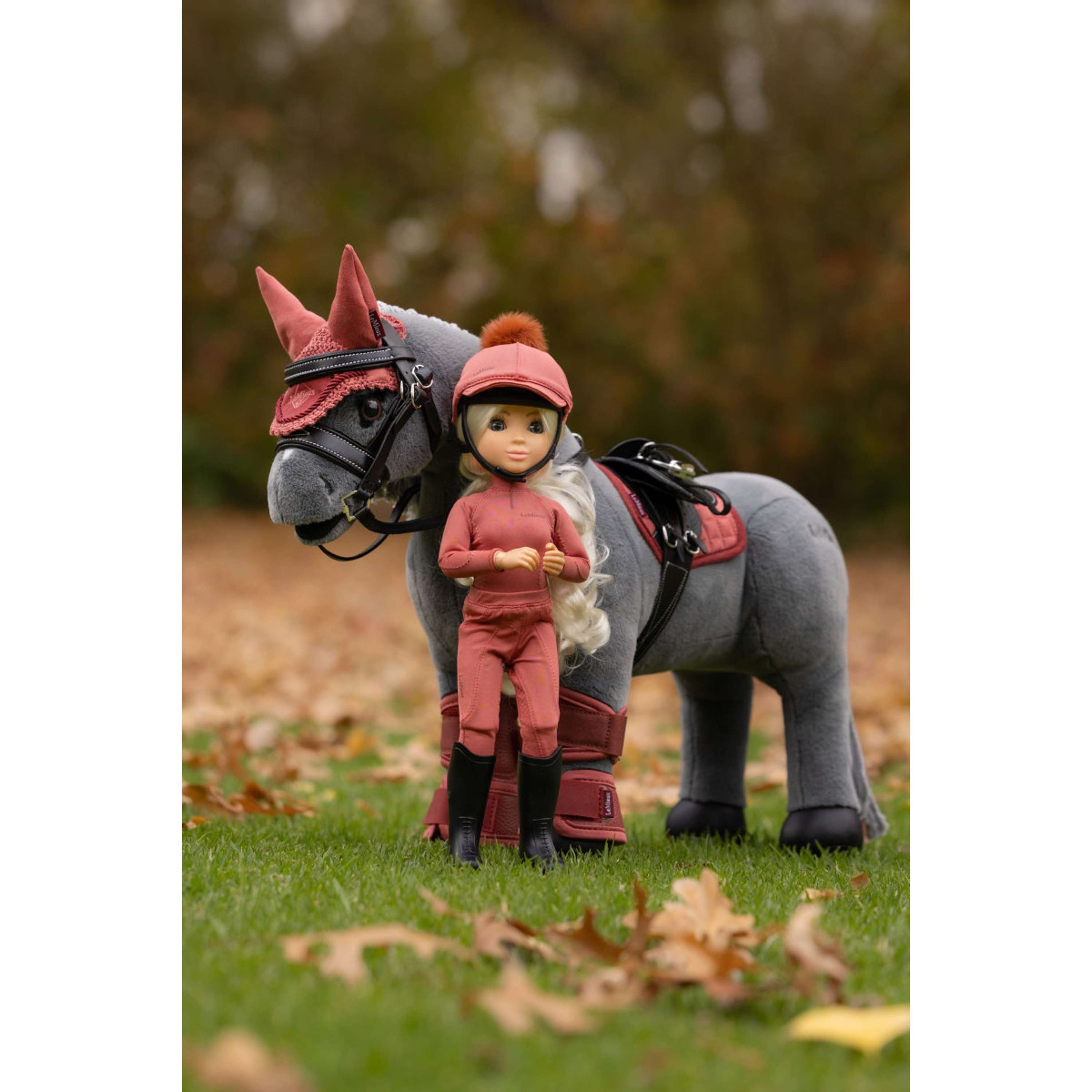 LeMieux Toy Pony Fliegenhaube Spiced Earth