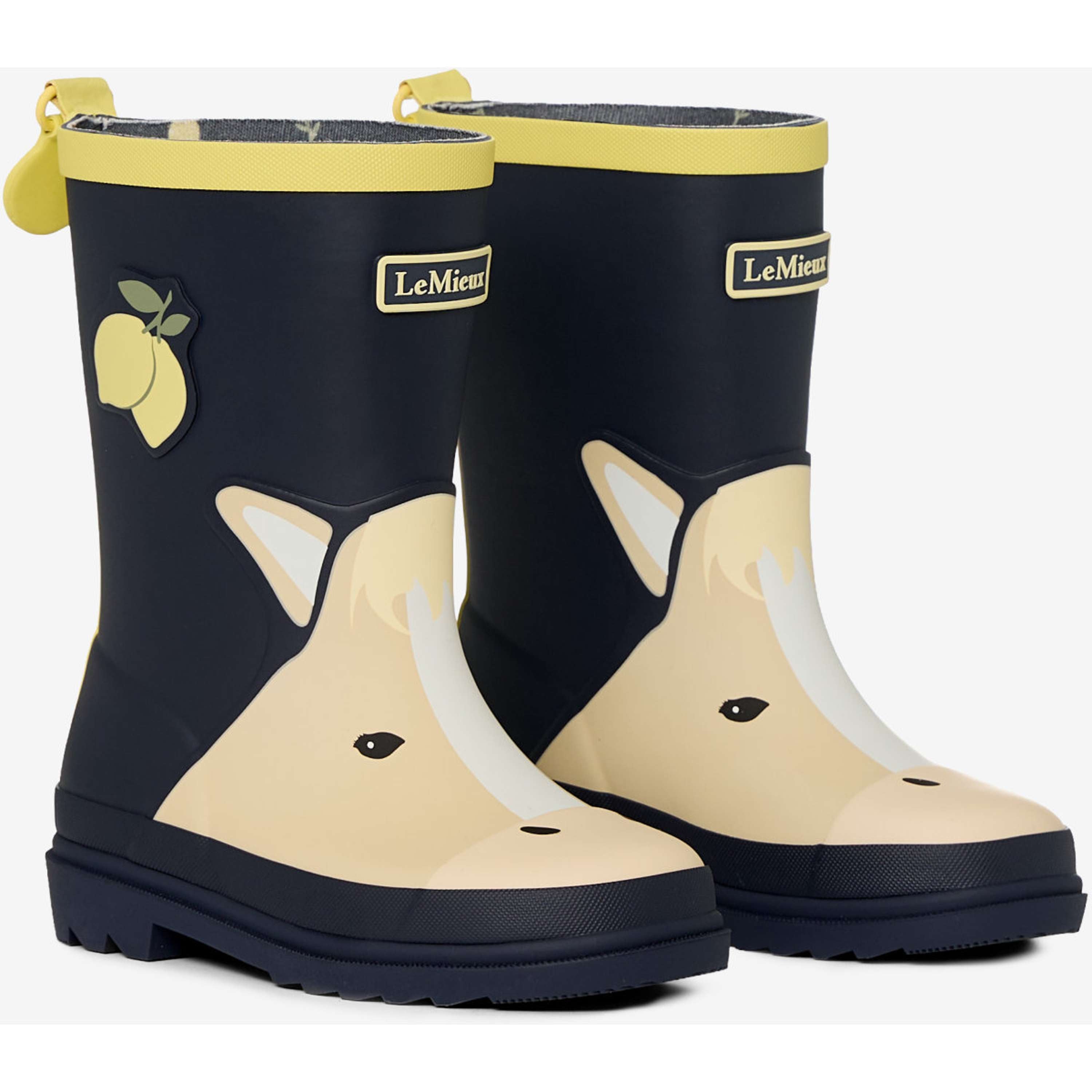 LeMieux Regenstiefel Splash Welly Kids Lemon