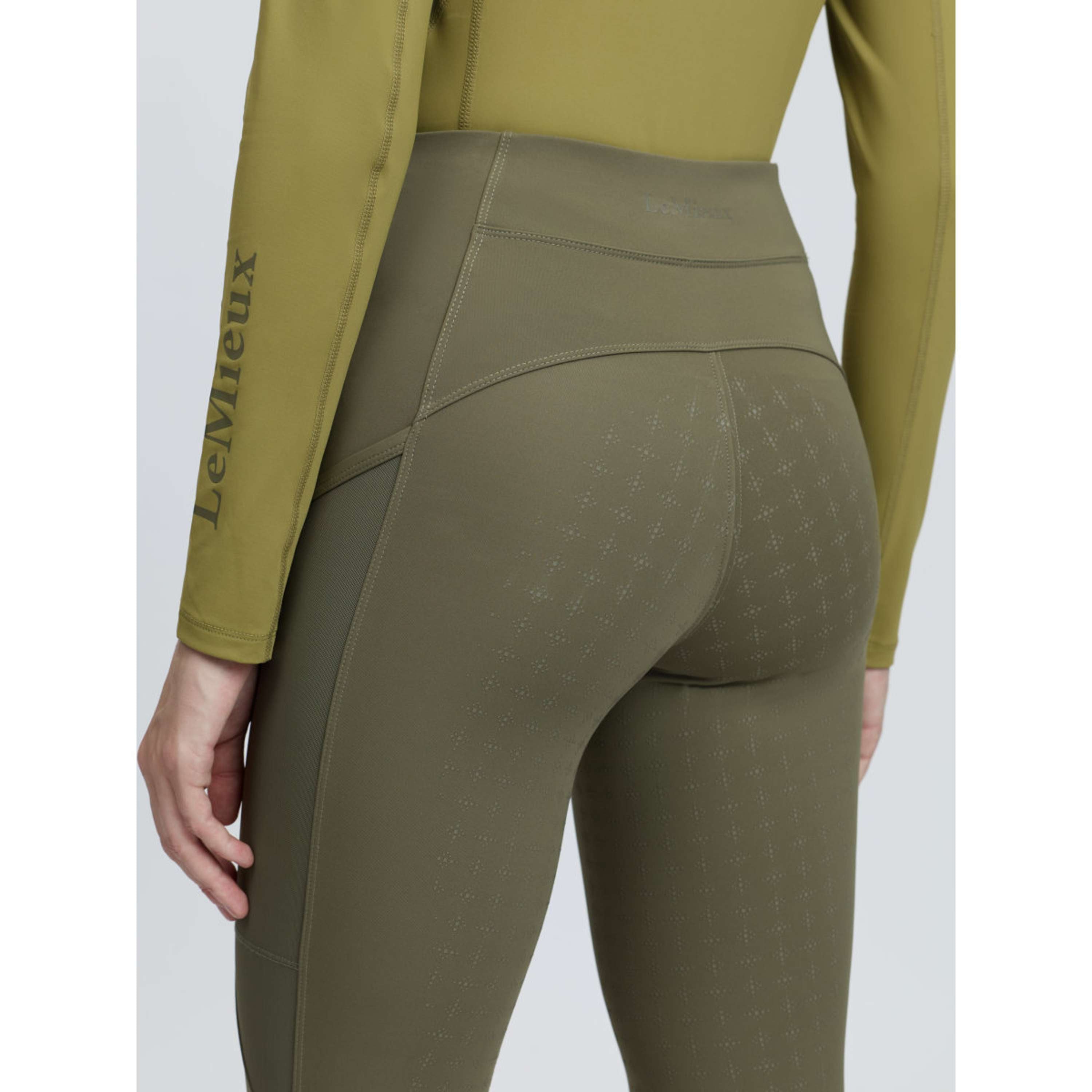 LeMieux Reitleggings Naomi Full Grip Willow Green