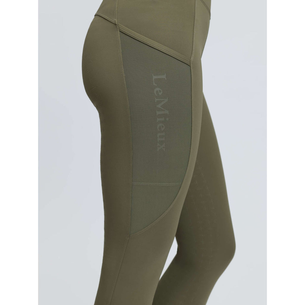 LeMieux Reitleggings Naomi Full Grip Willow Green