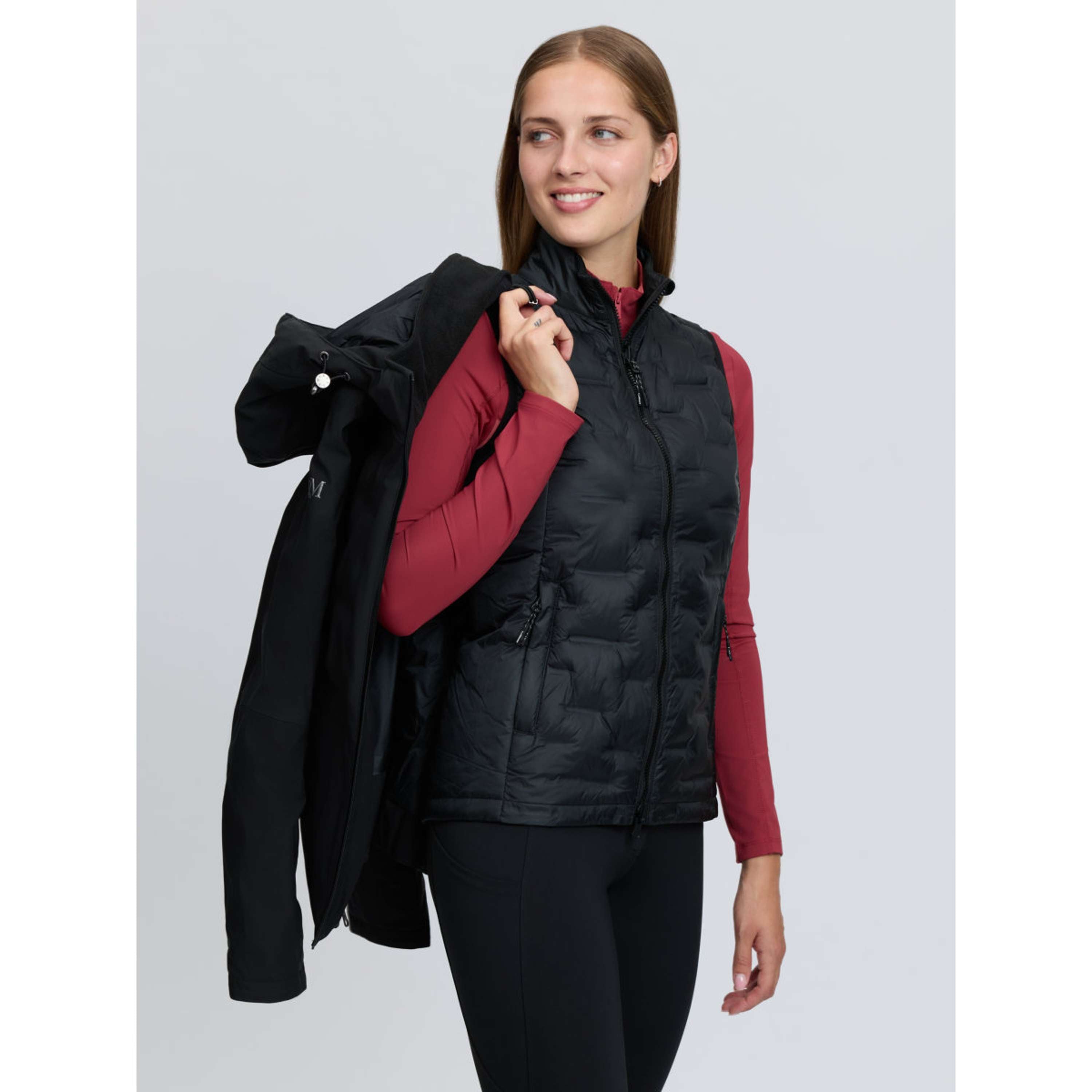 LeMieux Jack Brooke 3-in-1 Waterproof Hybrid Schwarz