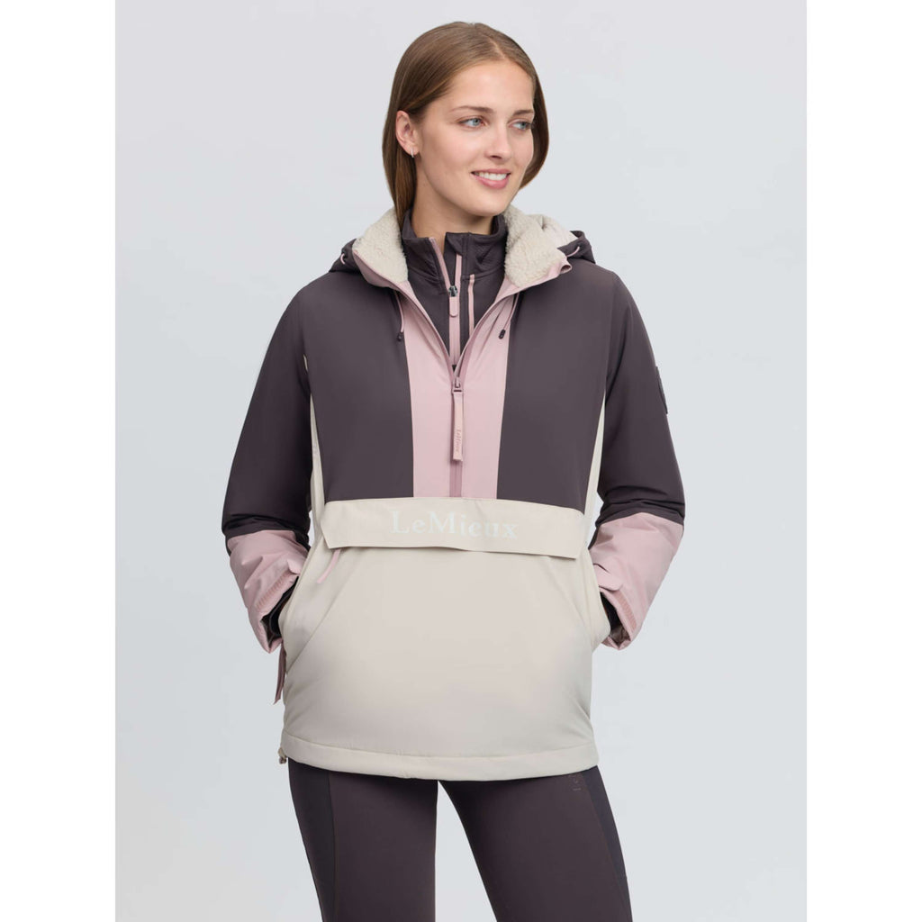 LeMieux Jacke Phoebe Half Zip Waterproof Anorak Wild Rose