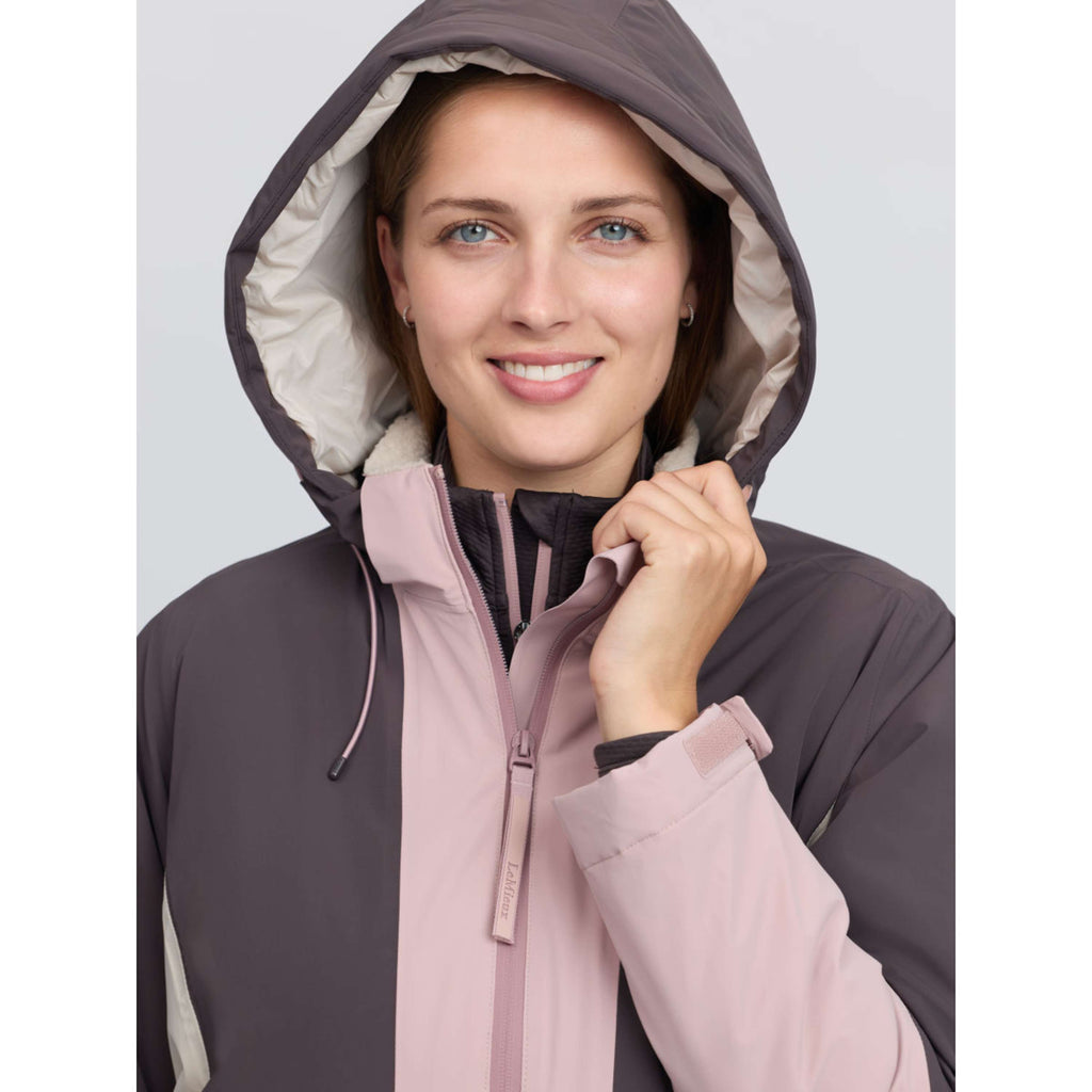 LeMieux Jacke Phoebe Half Zip Waterproof Anorak Wild Rose