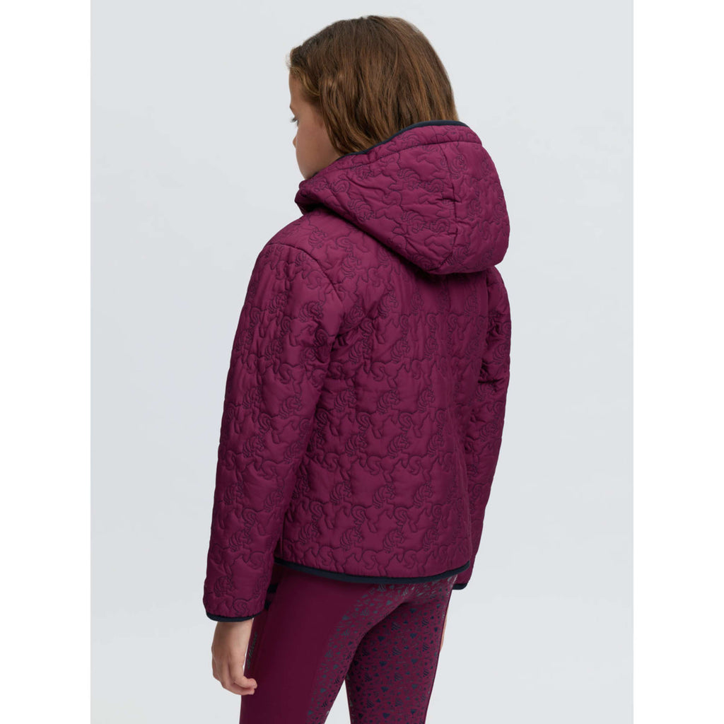 LeMieux Jacke Lola Quilted Kids Blackberry