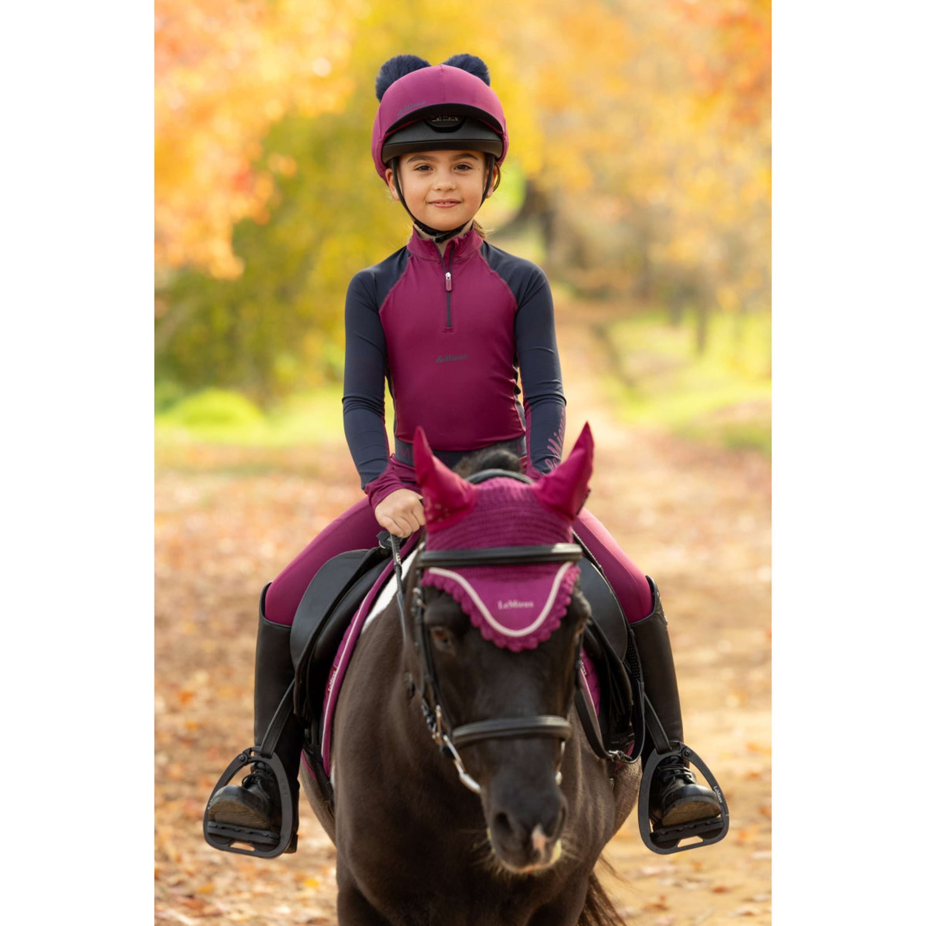 LeMieux Baselayer Kids Blackberry