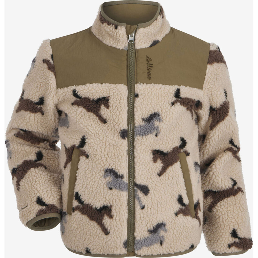 LeMieux Jacke Theo Pony Fleece Kids Willow Green