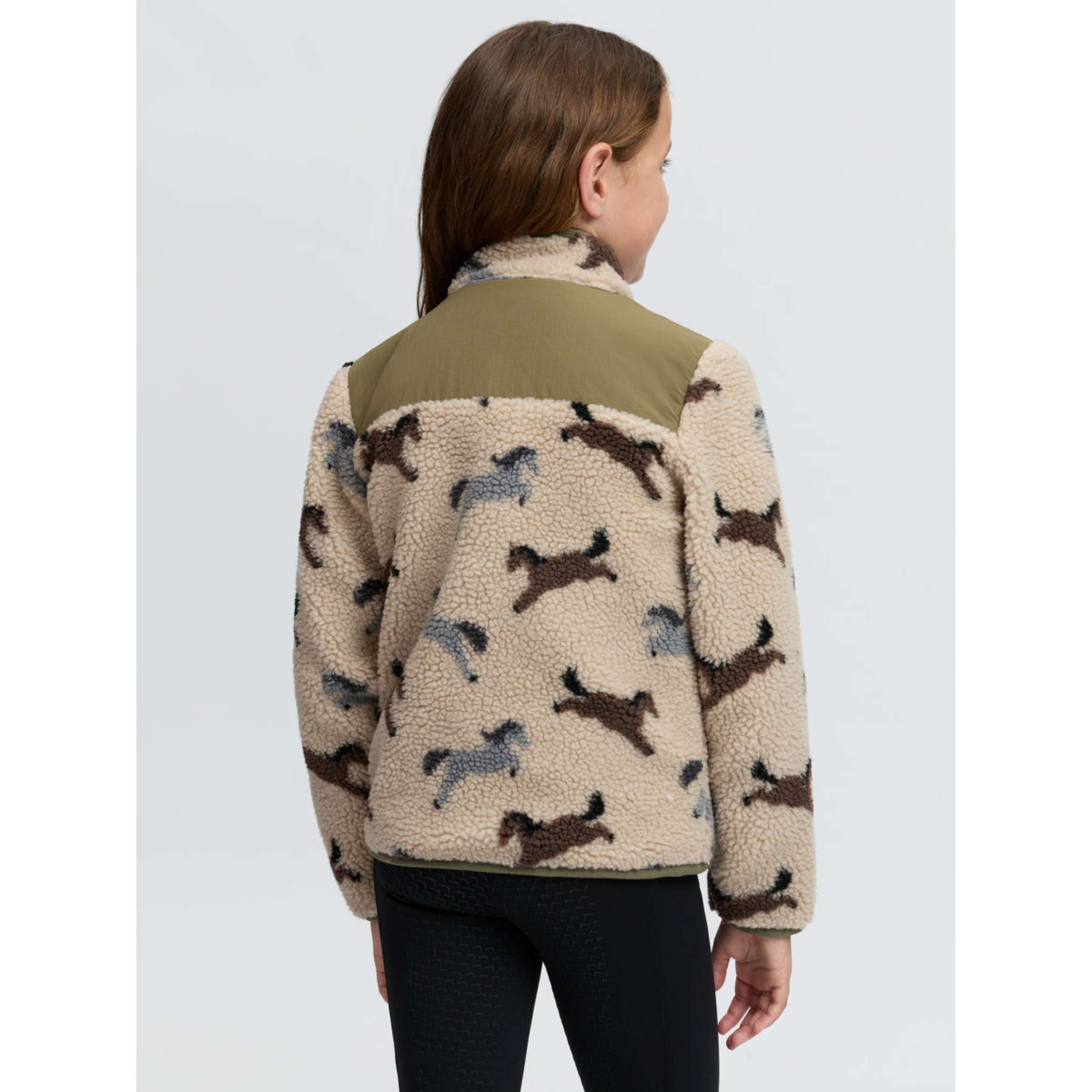 LeMieux Jacke Theo Pony Fleece Kids Willow Green