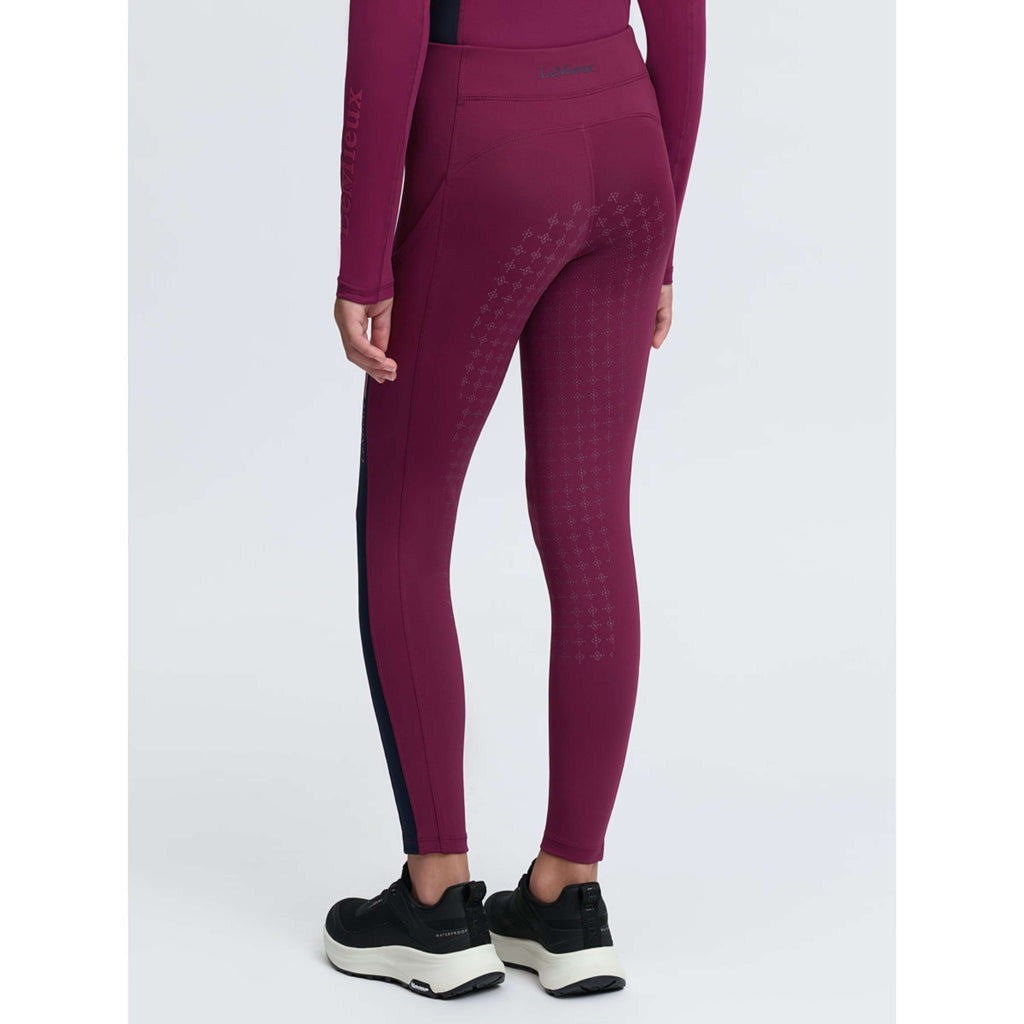 LeMieux Reitleggings Orla Kids Full Grip Blackberry