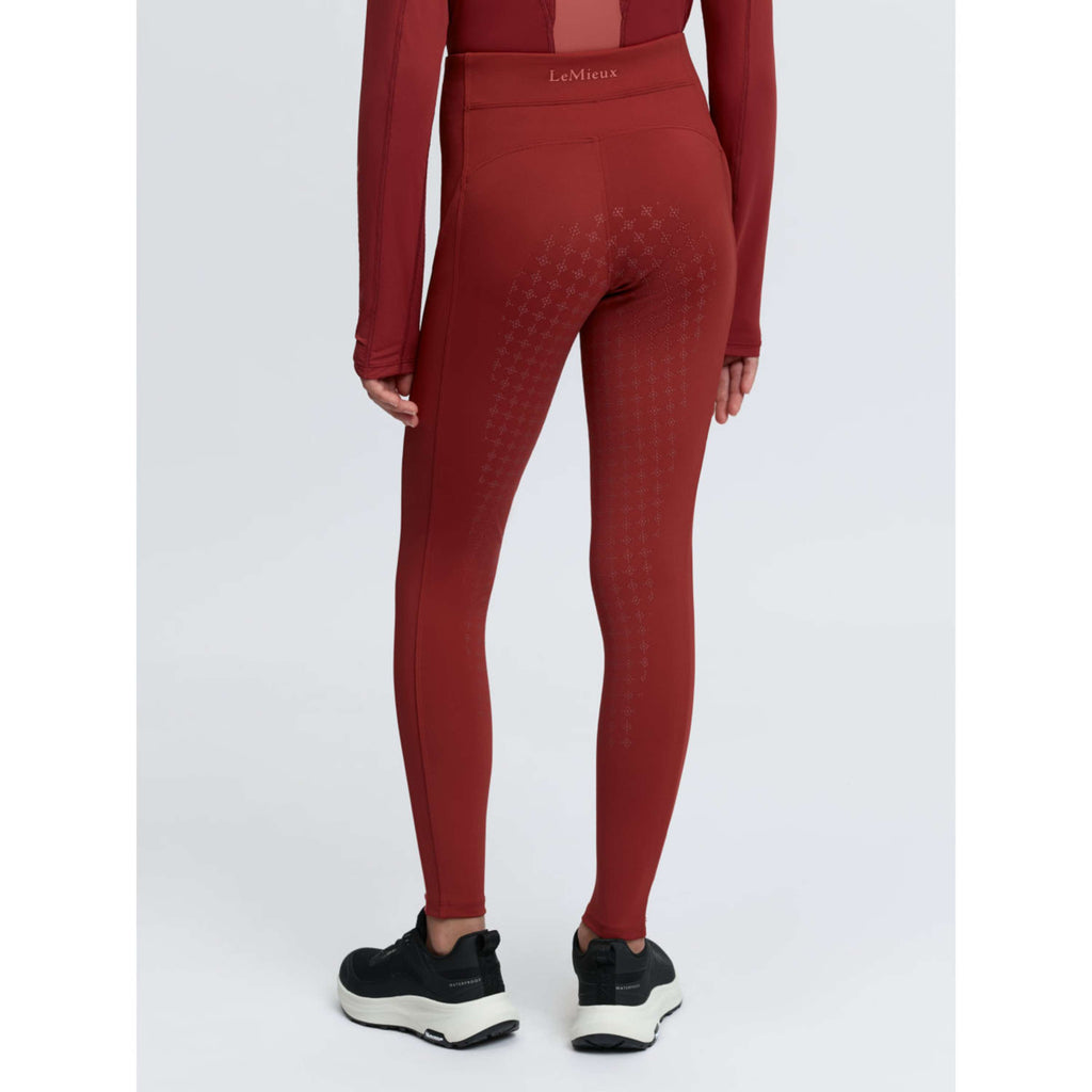 LeMieux Reitleggings Orla Kids Full Grip Russet