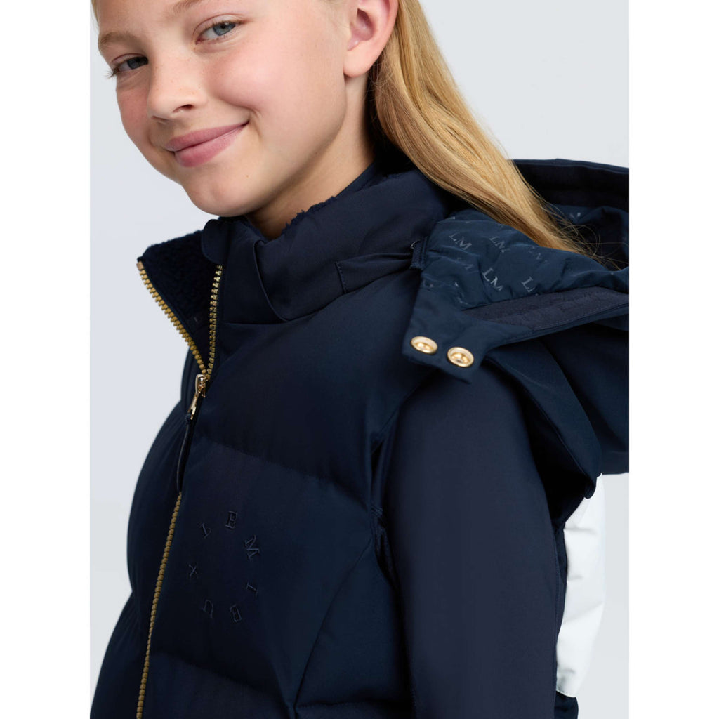 LeMieux Weste Joey Hooded Kids Navy