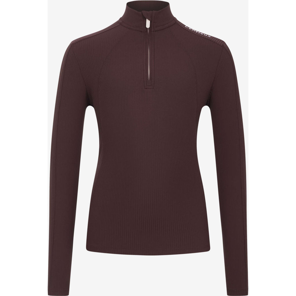 LeMieux Baselayer Raye Ribbed Kids Bramble