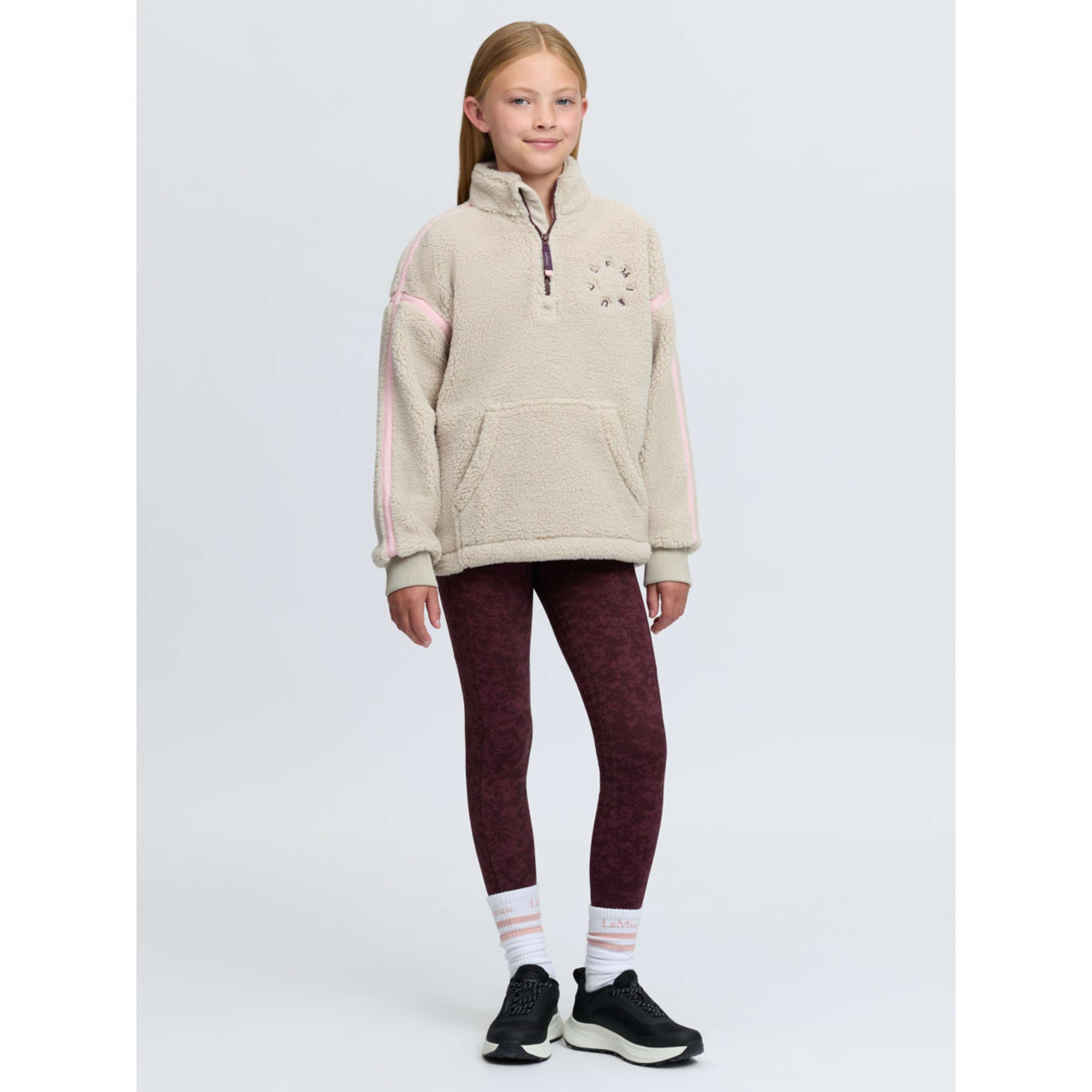LeMieux Pullover Jody Teddy Fleece Kids Stein