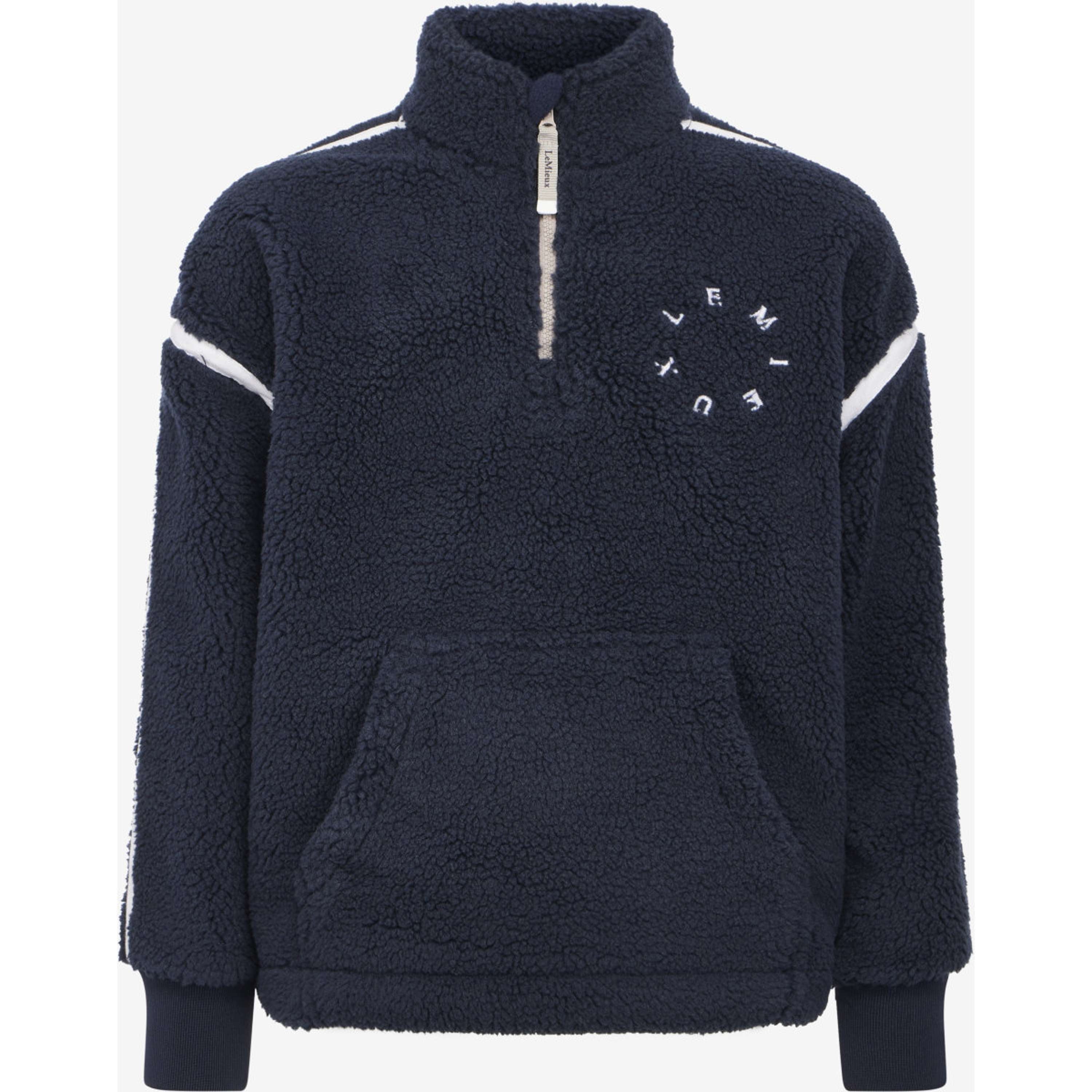 LeMieux Pullover Jody Teddy Fleece Kids Navy