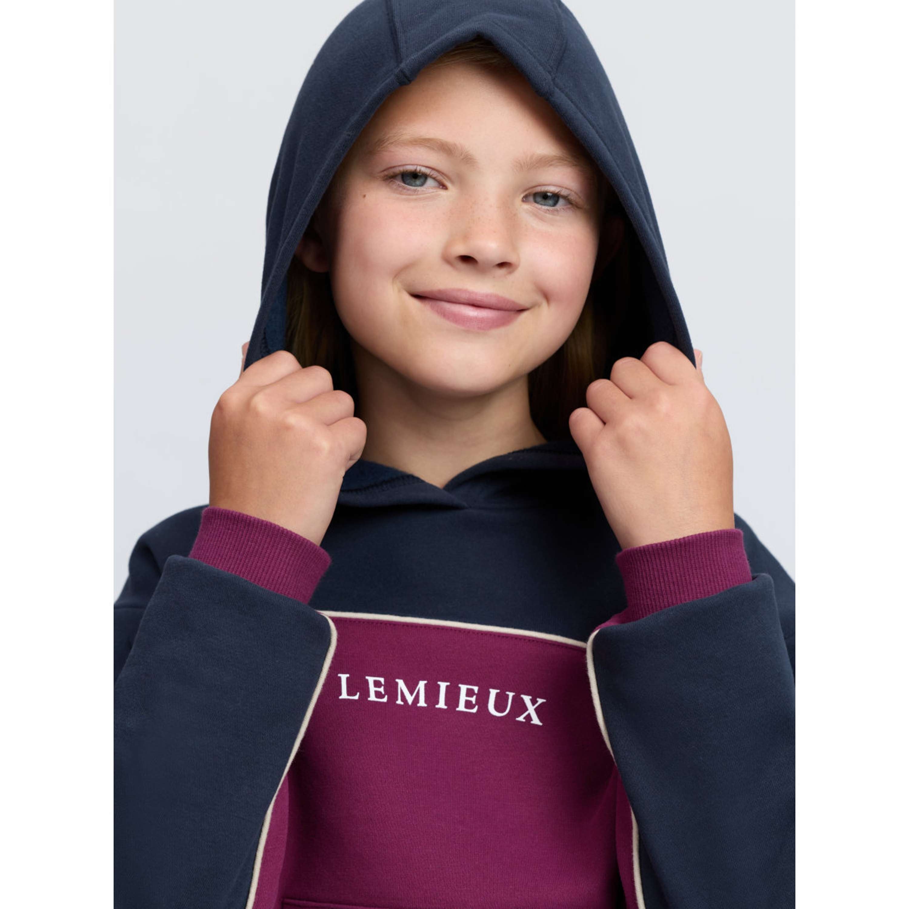 LeMieux Hoodie Sadie Kids Blackberry