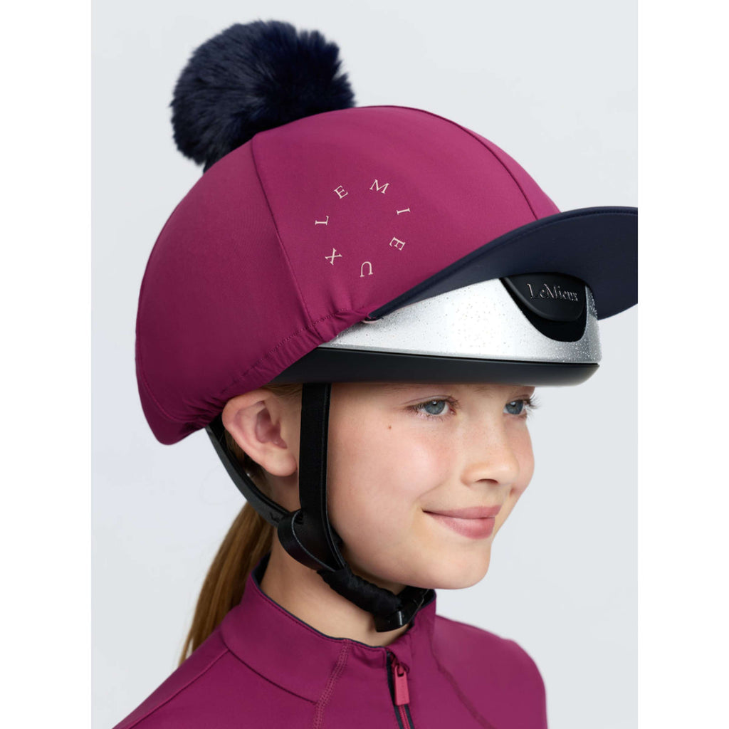 LeMieux Hat Silk Classique Blackberry