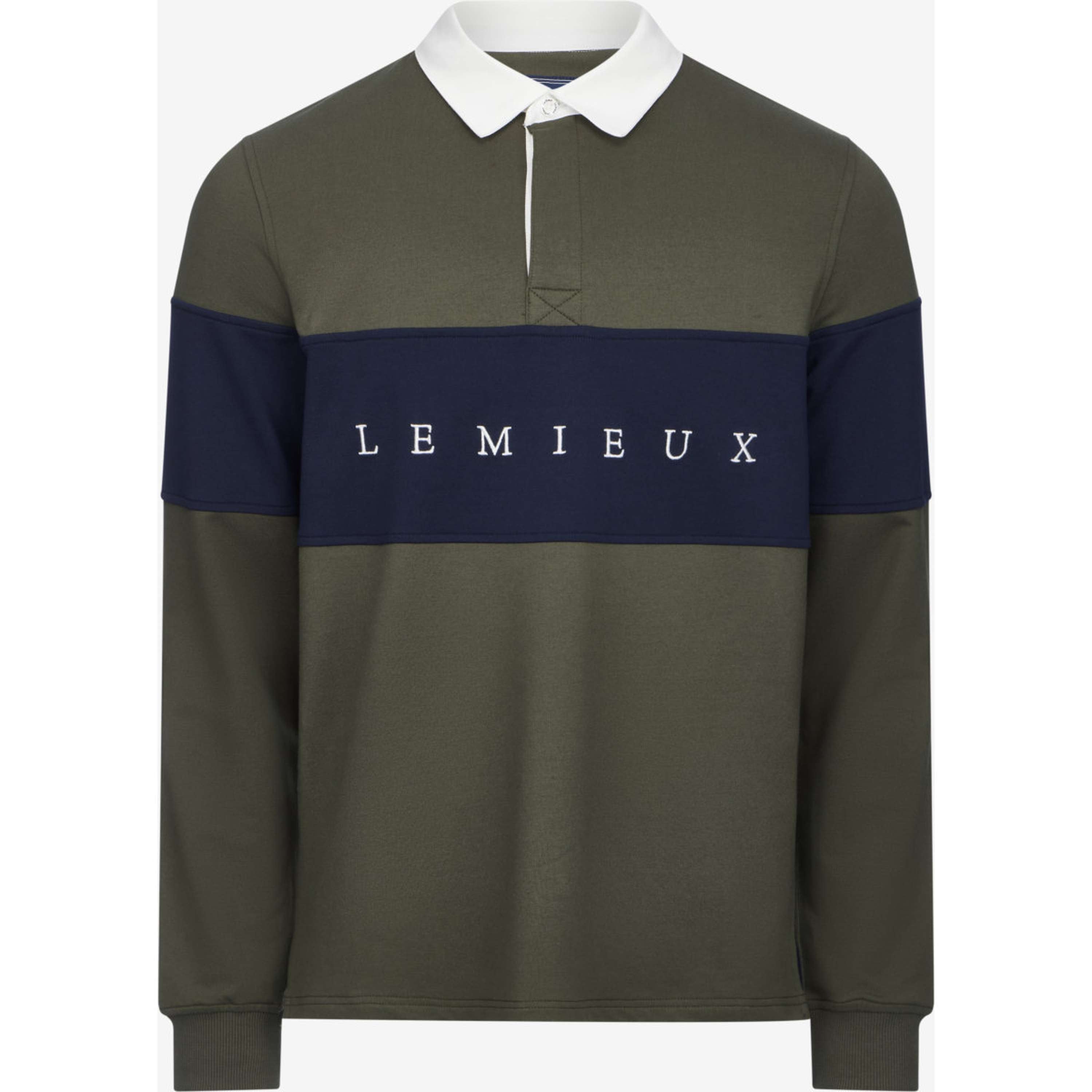 LeMieux Shirt Rugby Herren Olive